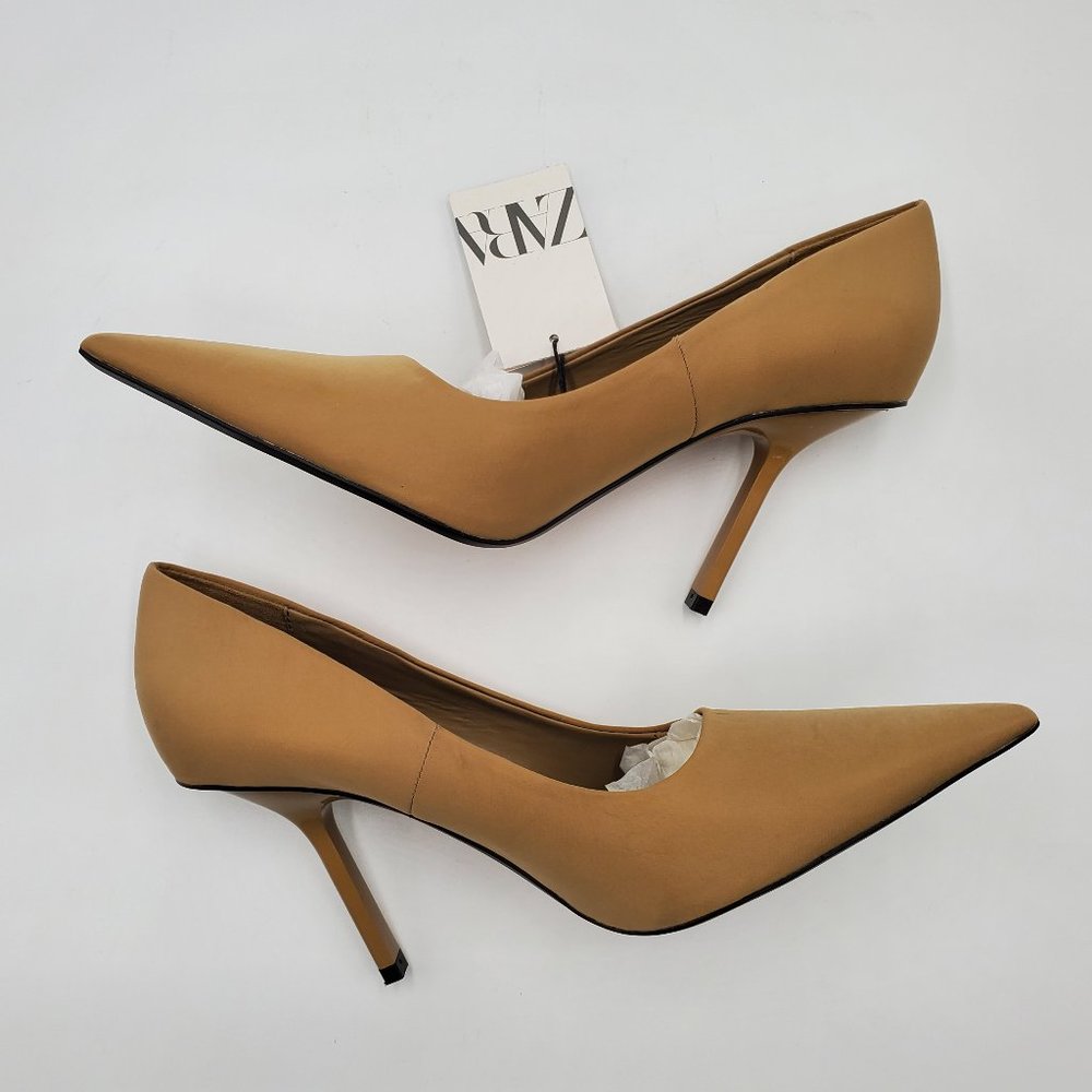 Zara Fabric Stilettos - NWT - Picture 6 of 16